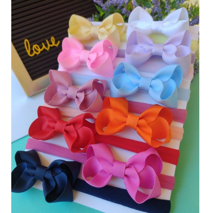 Laços Bebê Kit c/10 Faixinhas Ideal para Enxoval seve de 0 a 2 anos