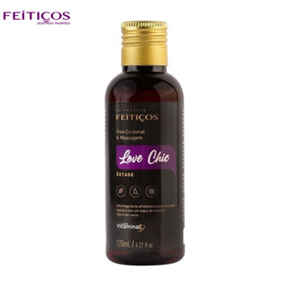 Óleo Corporal Para Massagem Êxtase Love Chic 120 ML - FEITIÇOS AROMÁTICOS