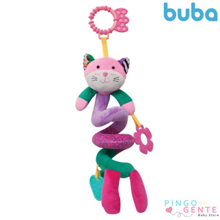 Móbile Gatinha Mola Espiral Berço Carrinho Happy Zoo Buba