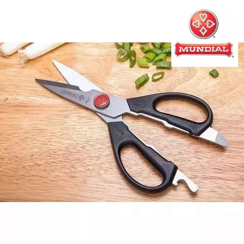 Tesoura de Cozinha Mundial Desmontável Ponto Vermelho Aço Inox 666-08 em Oferta na Shopee