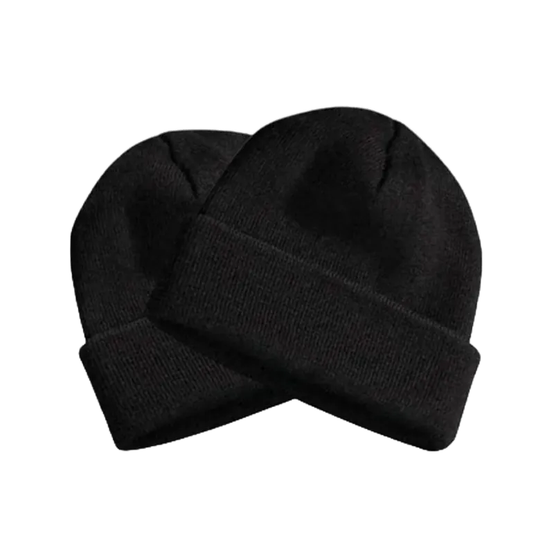 Touca Gorro forrada Masculino unissex Frio  toca Inverno Forrado Veludo Suave Preta Unissex Básica toca lâ acochoada