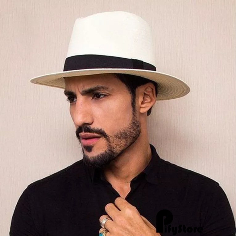 Chapéu ORIGINAL panamá moda masculino e feminino aba larga pronta entrega Brasil em Oferta na Shopee