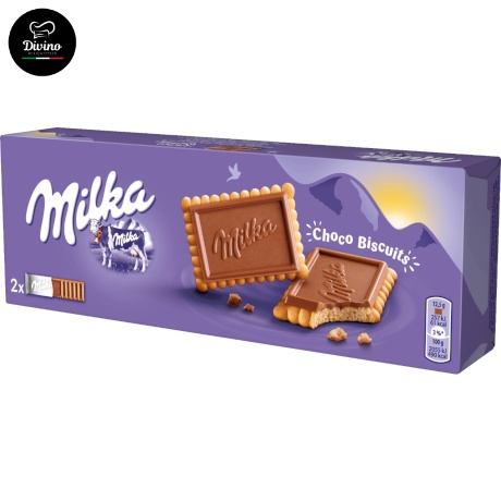 Biscoito Milka Choco Biscuits com Cobertura Chocolate 150g - Produto Importado