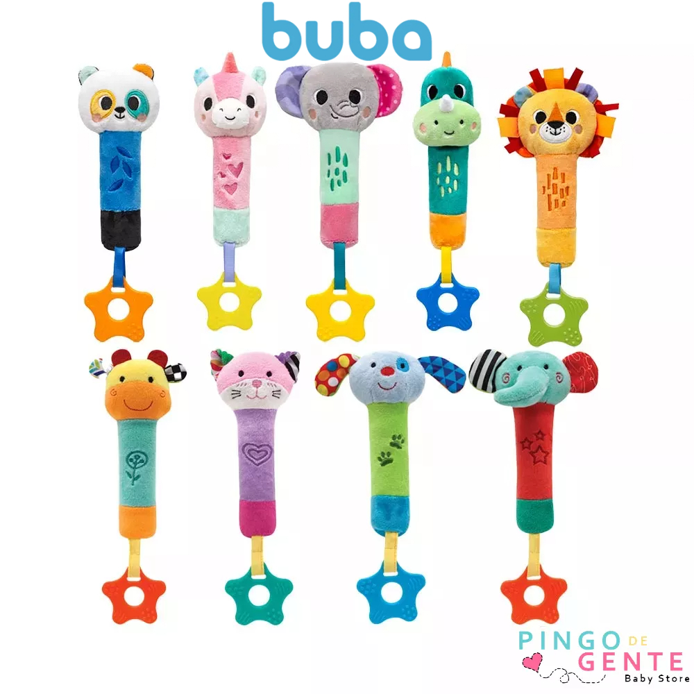 Buzininha Divertida De Bichinho Com Mordedor Para Bebê Buba em Oferta na Shopee