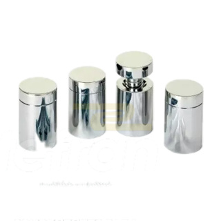 4 Prolongador de Aço Inox Polido 25mm x 25 mm para fixação de Vidro/ Acrílico/mdf... em Oferta na Shopee