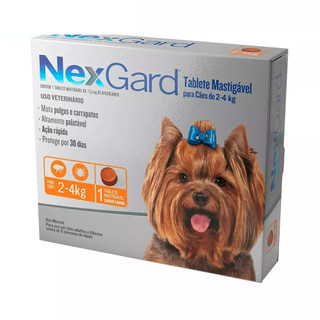 Nexgard Antipulgas e Carrapatos Cães de 2 a 4kg 1 comprimidos em Oferta na Shopee