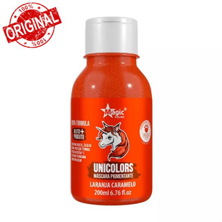 Magic Color Totalizante Unicolors Ruivo Laranja Caramelo 200ml NOVA EMBALAGEM