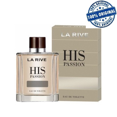 PERFUME MASCULINO HIS PASSION EAU DE TOILETTE LA RIVE 100ML