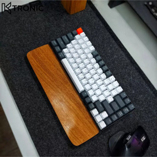 Apoio de Pulso Em Madeira Nobre Para Teclado