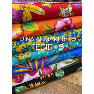 Tecido Chita Estampado 100% algodão 1,00 x1,40 mt largura