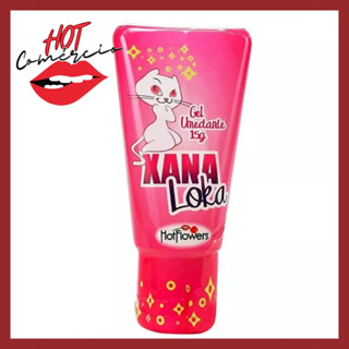 Gel Lubrificante Sexual Xana Loka Excitante Feminino Hot Flowers