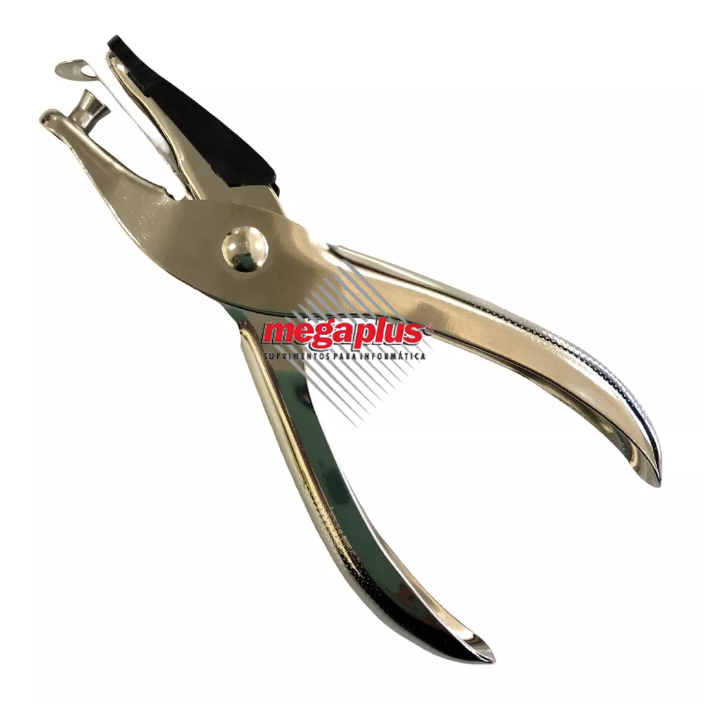 Perfurador Furador de Papel Alicate 1 Furo em Metal Aço Resistente MasterPrint