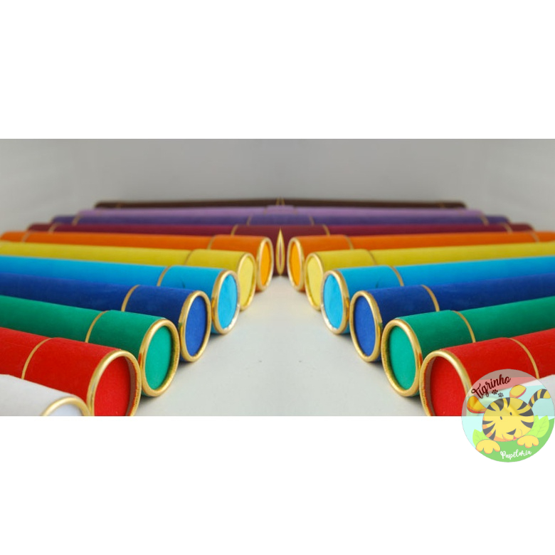 Canudo de Formatura em camurça NÃO personalizado tamanho 31x4 cm em Oferta na Shopee