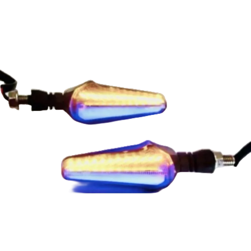 Seta Para Moto Luz Direção Locomotiva  Luz De Sinal Tipo De Fluxo Luz De Funcionamento Diurno  Geral