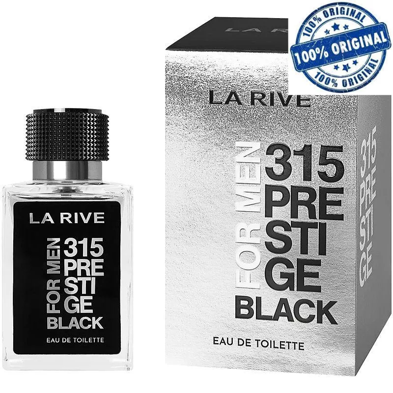 La Rive 315 Prestige Black Eau de Toilette - Perfume Masculino 100ml