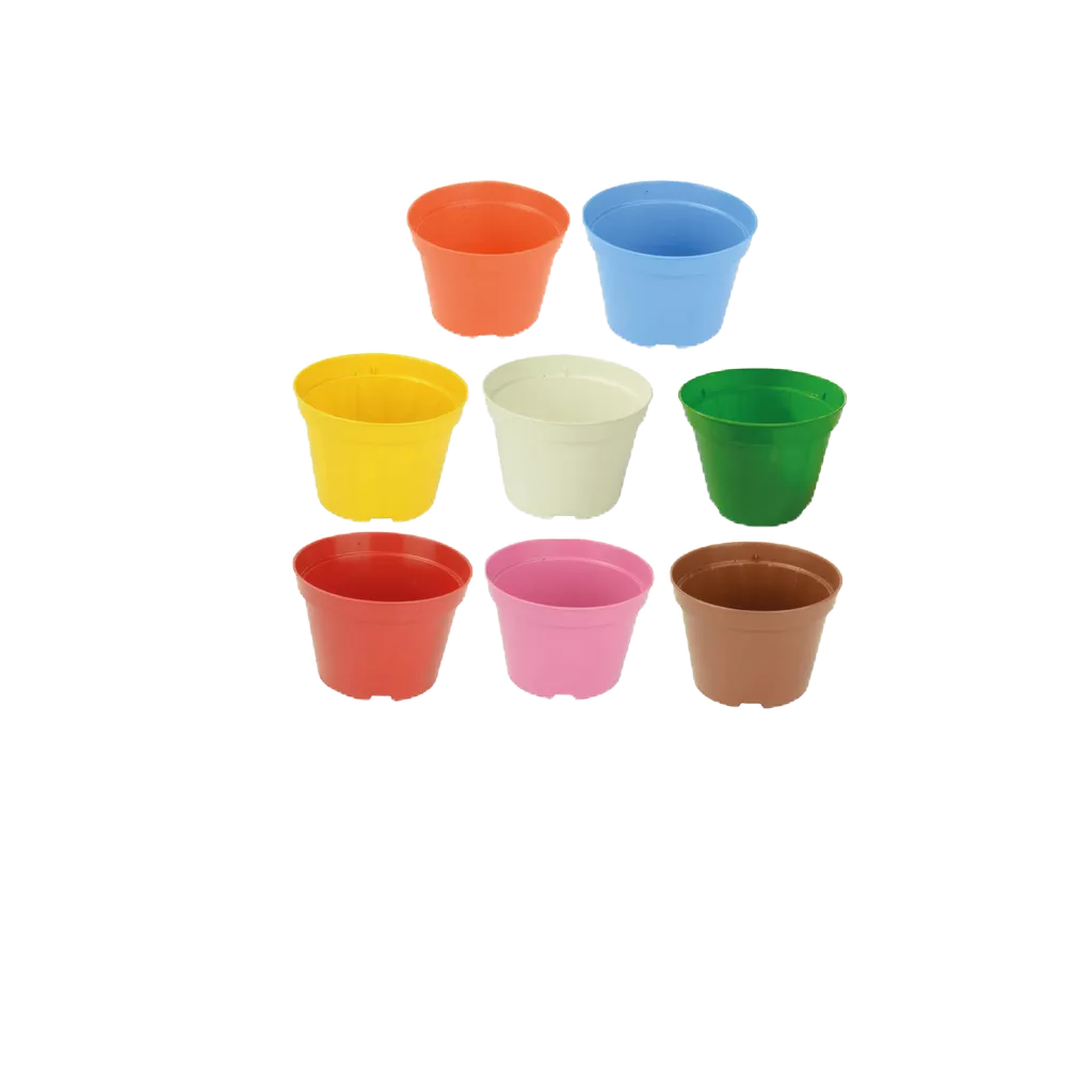 20 Vasos Para Plantas Coloridos Pote 11 De 430 Ml Para Mudas E Suculentas