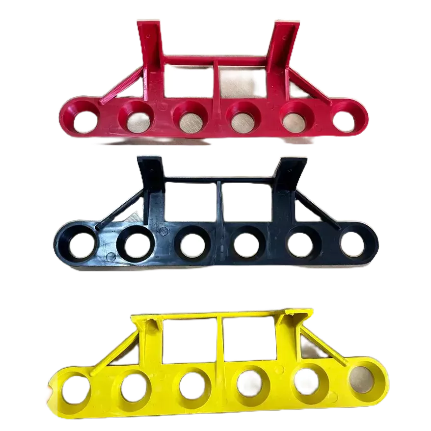 TAQUEIRA TACO DE SINUCA SUPORTE  PLÁSTICO BILHAR SNOOKER P/ 6 TACOS