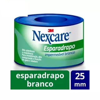 Esparadrapo Impermeável Branco 25mmx3m Nexcare