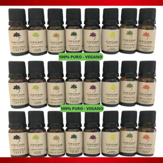 Óleo Essencial Para Aromaterapia 100% Puro e Natural Linha Completa em Oferta na Shopee
