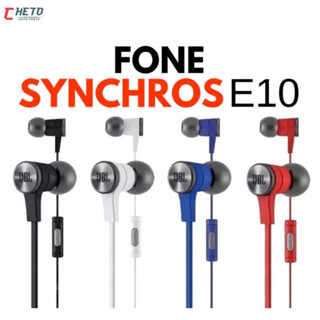 Fone De Ouvido E10 Com Volume Microfone E Para