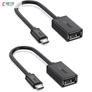 Cabo Adaptador V8 X Usb Femea Otg Motorola Samsung Pendrive