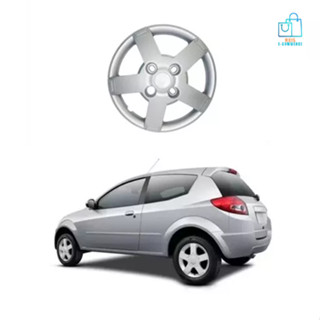 Calota JG FORD KA 2008/2012 Aro 13 - Prata 4pç