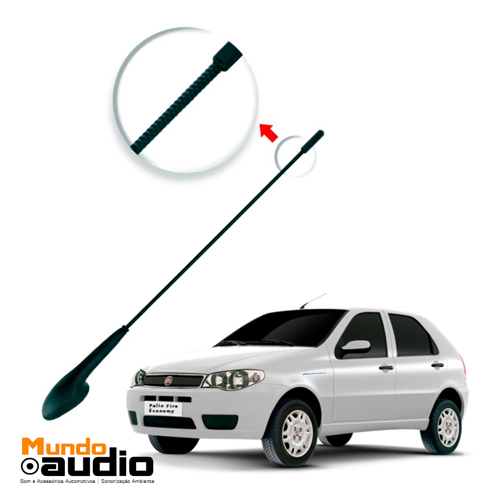 Antena Teto Fiat Palio Siena Strada Uno Idea Doblo
