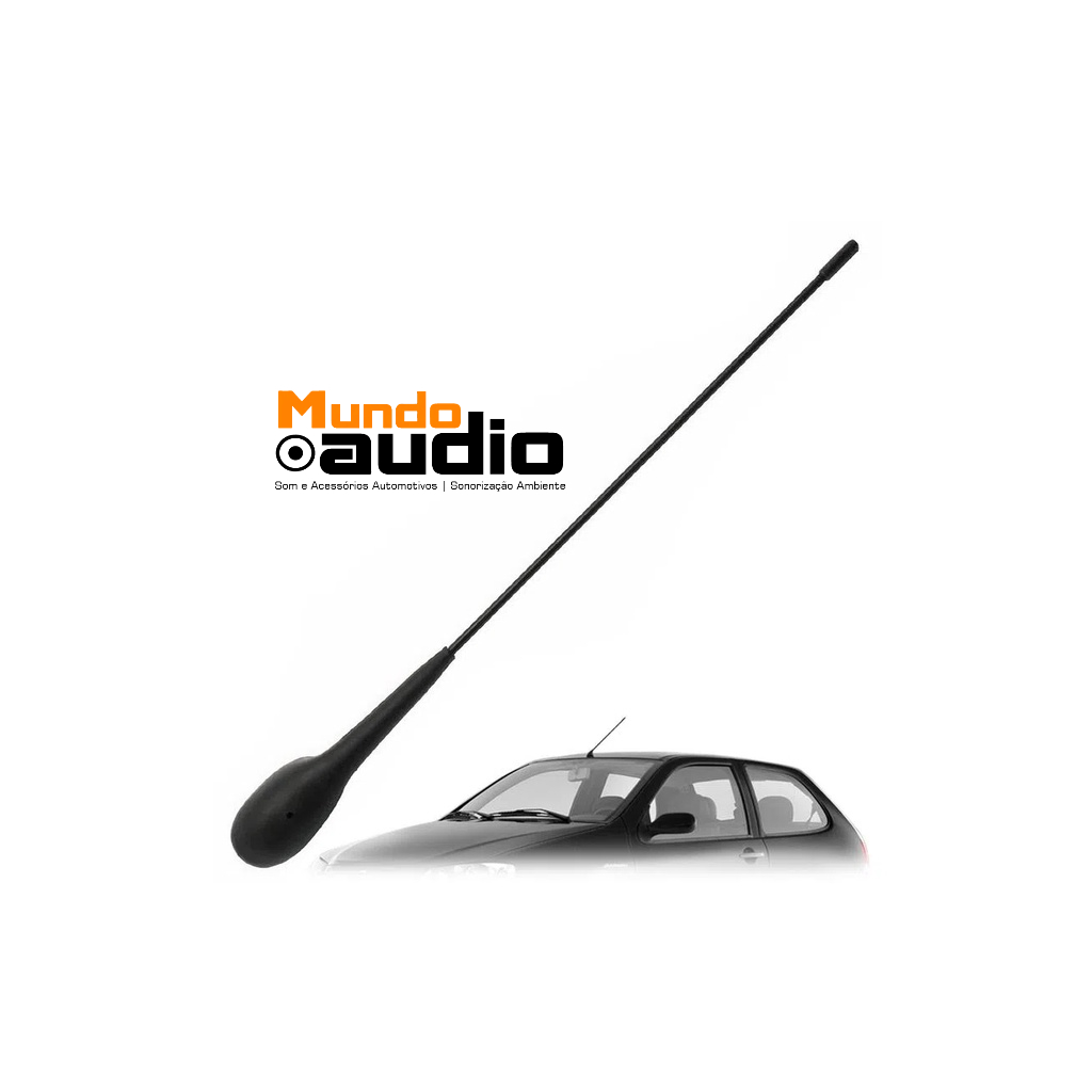 Antena Teto Dianteira Fiat Palio Siena Strada Ideia Uno Mobi Brava Marea Doblo Fiorino
