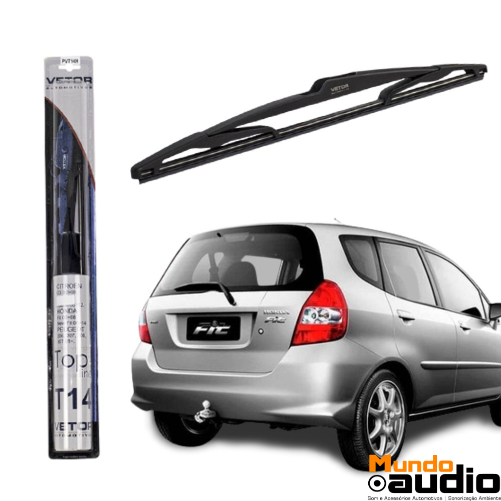 Palheta Traseira Limpador Parabrisa Fit 2003 a 2008 Encaixe Original Vetor