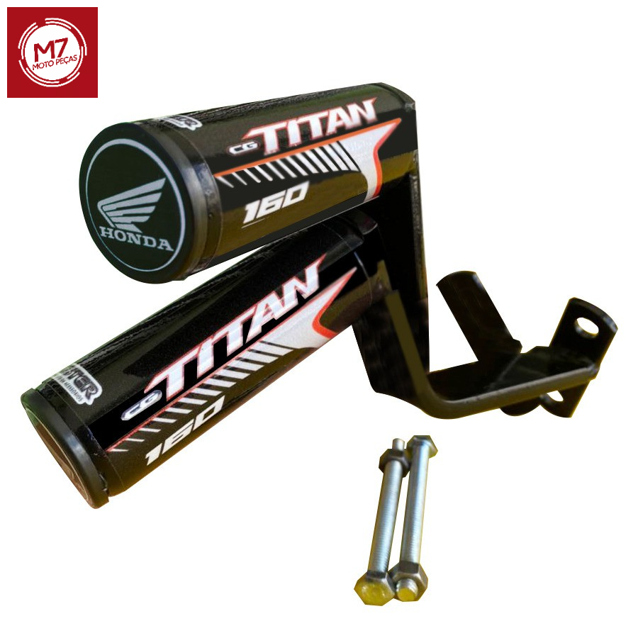 Slider Protetor De Motor E Carenagem Nova Titan 160