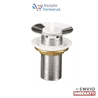VALVULA LAVATORIO ABS CROMADA 1601