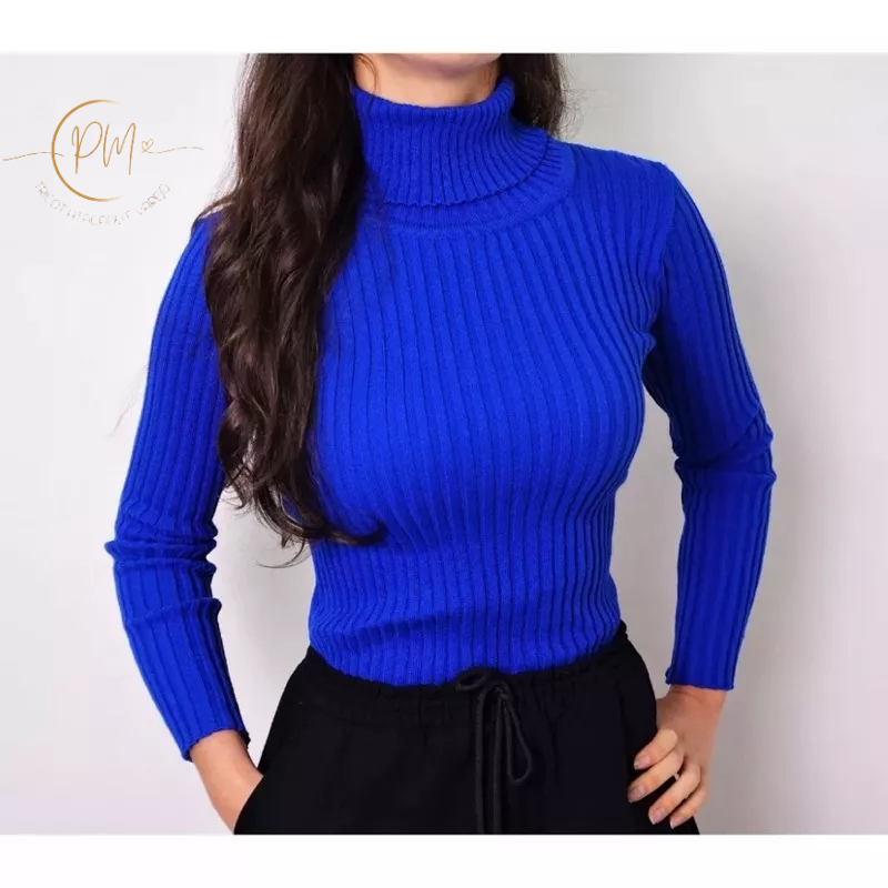 Blusinha Cacharrel Tricô Manga Longa em Oferta na Shopee