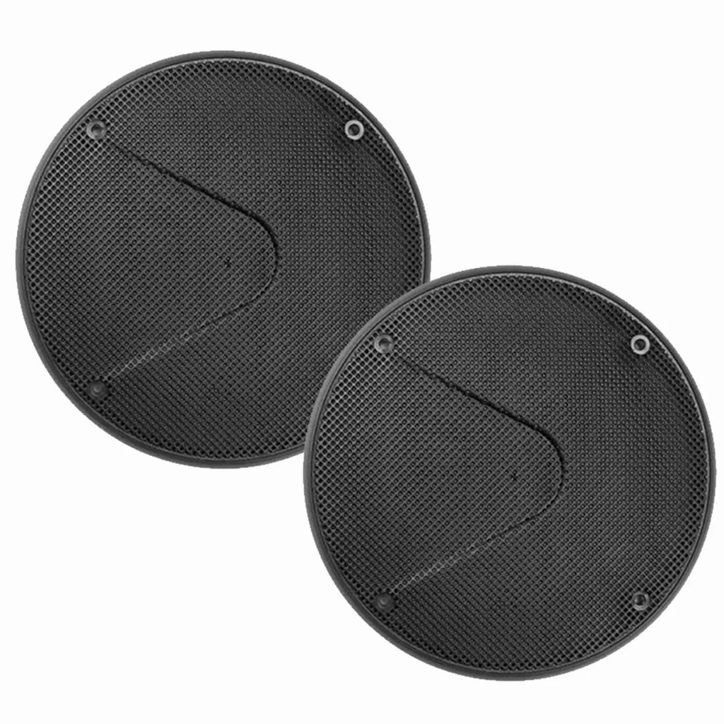 PAR de Tela Para Alto Falante 6 Polegadas Premier Plástica Preta em Oferta na Shopee