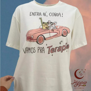 Camiseta Terapia - Barbie - Off-White
