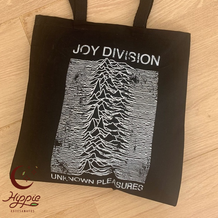 Bolsa Feminina Praia Ecobag Joy Division - Preta Bolsa Feminina Praia Ecobag Joy Division - Preta