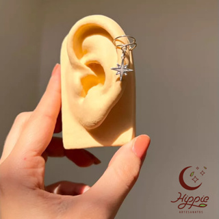 Brinco de Pressão Artesanal - Estrela Ear Cuff em Oferta na Shopee