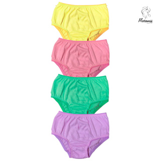 Kit 5 Calcinhas Infantil Menina Juvenil S/Estampa Cores Sortidas do 12, 14 - 16 Anos 100% Algodão em Oferta na Shopee