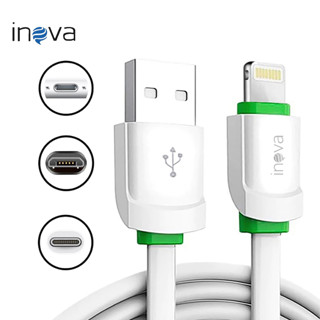 Inova Cabo de carregamento rápido 2 metro para Apple e outros modelos Android Cabo carregador de 2 metros de comprimento Inova 100% Original