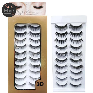Cílios Postiços 10 pares Miss Frandy C19-0343