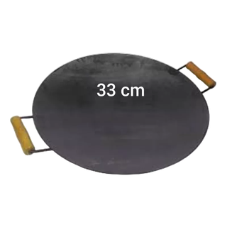 Disco Chapa de arado Rústico Reforçado com Alças 33 cm. em Oferta na Shopee