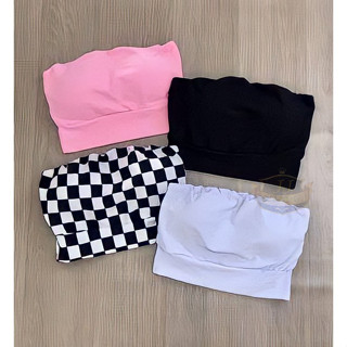 Cropped Top Faixa Tomara Que Caia Estio Blogueira