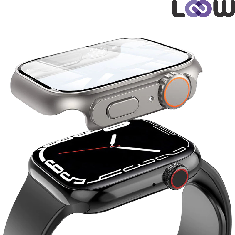 Capa Bumper Transformação Para Apple Watch 40mm 41mm 44mm 45mm Capinha Case Transforme Seu Apple Watch Em Apple Watch Ultra