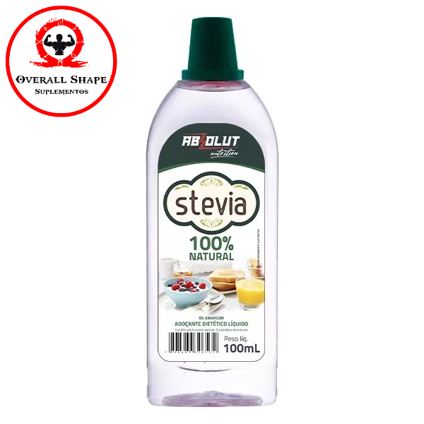 Adoçante Stevia 100ml - Absolut Nutrition