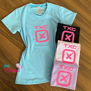 T-shirt TXC nome camiseta country feminina 100% algodão
