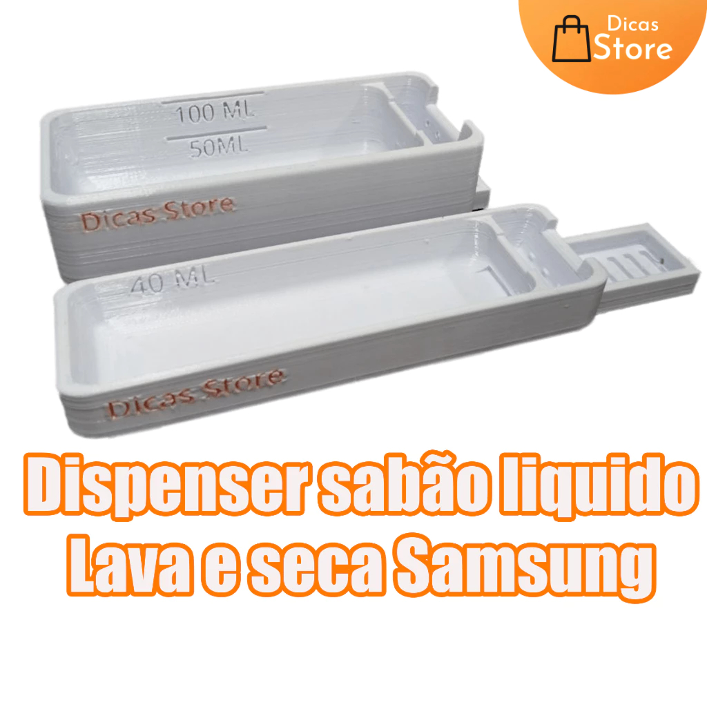 Dispenser inteligente de sabão liquido para lava e seca Samsung