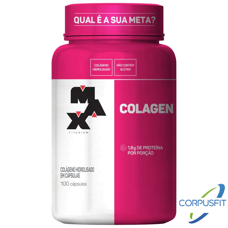 Colageno 100 Cápsulas - Max Titanium