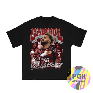 Camiseta Premium Unissex 100% Algodão GabiGol Merch Na Moda Envio Rapido