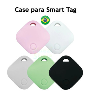 Kit 03 Case de Silicone Quadrada Premium para Rastreador Smart Tag e Similares