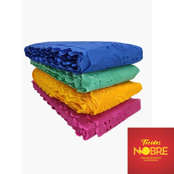 BORDADO INGLÊS  7,50CM  13,70M em Oferta na Shopee
