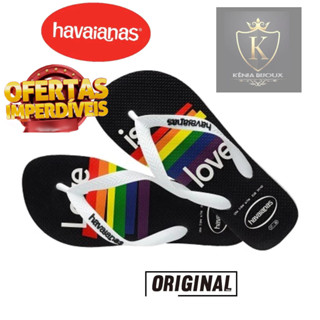 Chinelo sandália Havaianas Top pride alpargata original